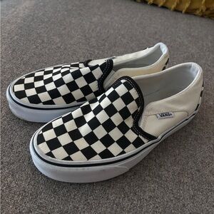 Checkered vans